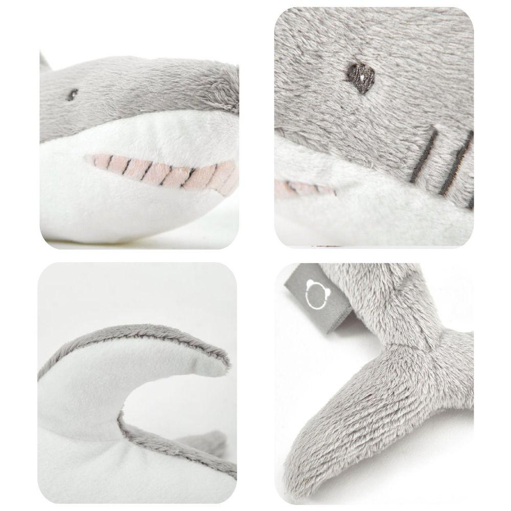 Simulation Stuffed Sharks Doll Sea Animal Grey Shark Plush Sharks Plush Toys  Home Decor
