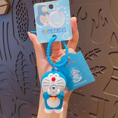 Kawaii Doraemon Anime Doraemon Baloncuk Anahtarlık Sevimli Çizgi Film Karakteri Sevgili Zarif Çanta Kolyesi Kız Çocuklar İçin Oyuncaklar