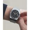 Tissot PRX Powermatic 80 Watch with Bracelet, Black Dial, Officially Imported, Men's, T1374071105100
