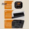 Air Conditioner Wall Mounted Room Heater Temperature Adjustable Timer Wall-mounted Function Digital Display Waterproof with Remote Control Versatile