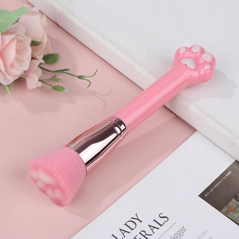 1Pc Cat Claw Girl Makeup Brush Eye Shadow Multi-Purpose Powder Brushes Portable Cosmetics Foundation Brush Make Up Tools