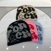 Y2K Hip-hop Unisex Beanie Hat Men Autumn and Winter Harajuku Style Photo Props Versatile Pile Bonnet