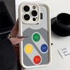 Case for iPhone 17 Pro Max 14 12 Pro 17e 11 16 Air 15 Plus 13 Phone Cover Retro Game Console Pattern