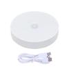 Mini LED Touch Sensor Night Lights USB Rechargeable Kitchen Lamp Portable Round Magnetic Night Light Dimming Wall Base Bedr I4Z1
