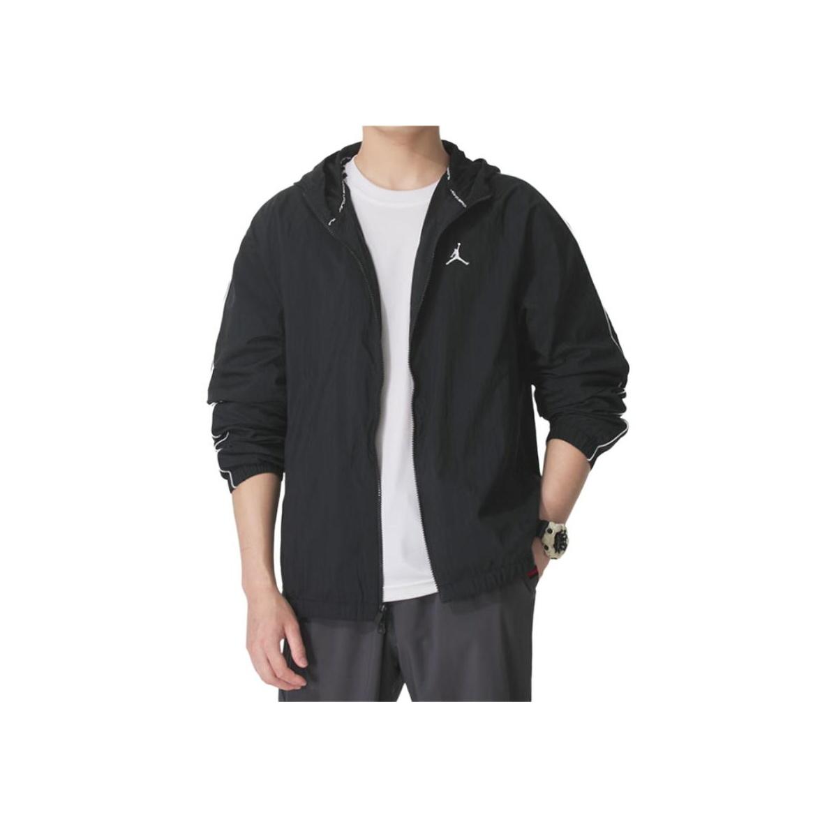 

Jordan Тканая дышащая куртка с капюшоном Мужские куртки IB2242-010 XL