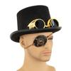 Steampunk Pirate Eye Patches Adjustable Reusable Eye Cover Pirate Costume Accessories Decorative Single Eye Patches