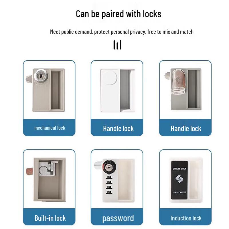 Bogang ABS Plastic Single Door Locker