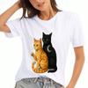 Camiseta de Algodão Vesare Wounisex da Turquia, Estampa em Algodão Premium, Durável, Casual e Fashion, Camiseta Gráfica de Peru para o Outono de Ação de Graças Gobble Gobble Para