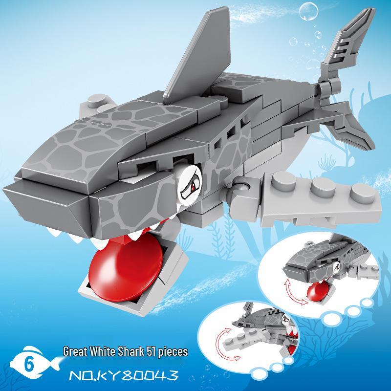 Kaizhi Ocean World Building Blocks: DIY Educational Toys for Kids