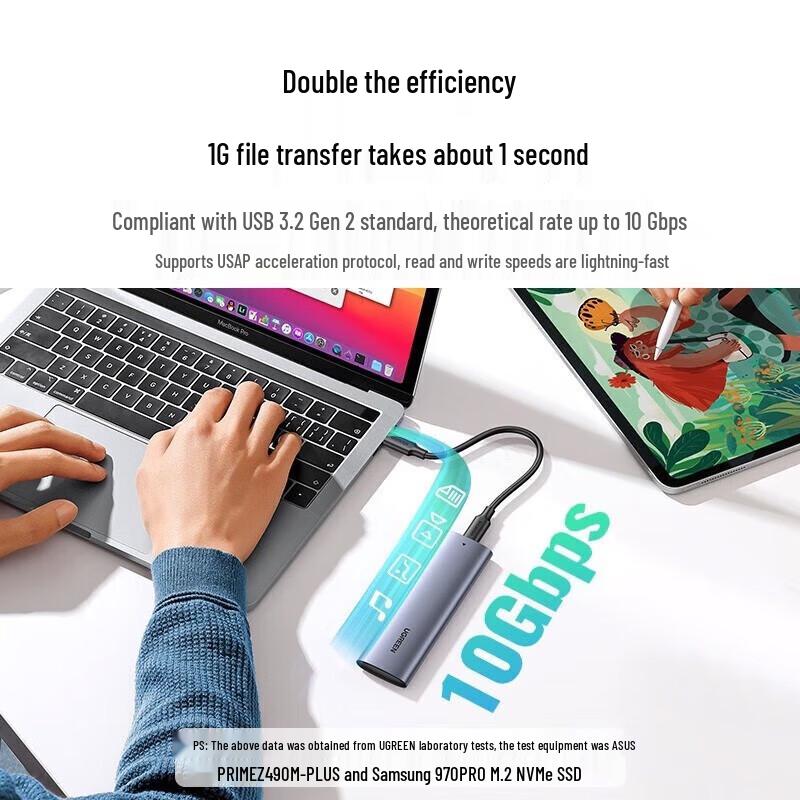 Ugreen CM578 M.2 Dual Protocol SSD Enclosure