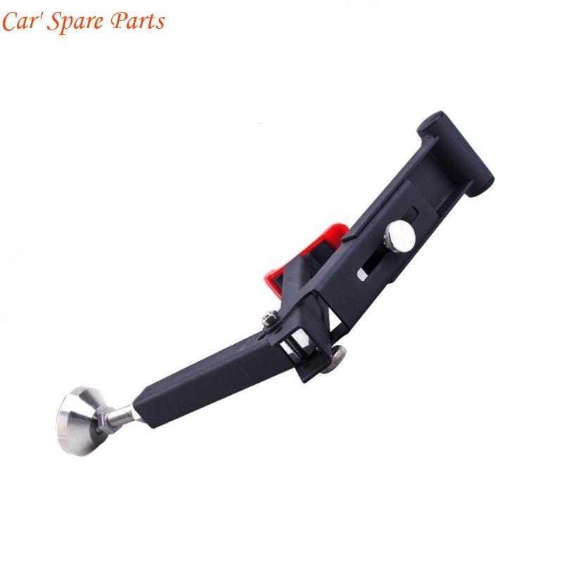 Y4UA Motorcycle Wheel Stand Sided Paddock Front Rear Support, Portable Adjustable for Easy Bike Tire Repairs Maintenance Rack