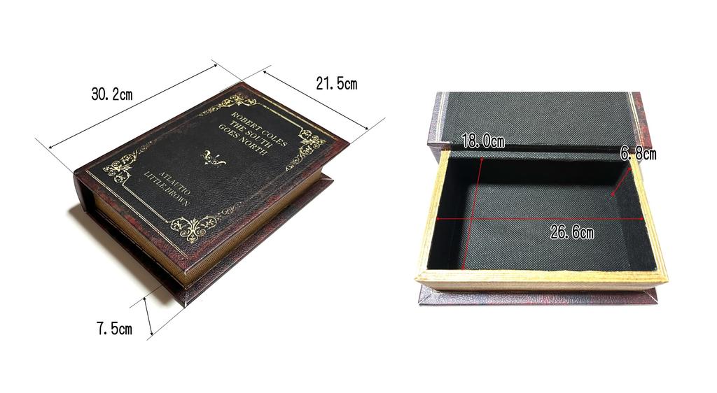 Fake Book Storage Wooden for Foreign Secret for Antique Vintage Book ROBART Box, Design, Books, Box, Dictionaries, Encyclopedias, Books, Style,