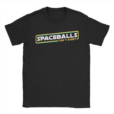 Men's T-Shirts Spaceballs Novelty Pure Cotton Tee Shirt Short Sleeve T Shirts Crew Neck Clothing New Arrival