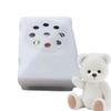 Stuffed Animal Sound Recorder Mini Square Voice Recording Device Plush Doll Toy Custom Messages Recorder Voice Box Recordable
