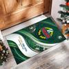 Rapid Wien FC Soccer Football Pattern Soft Area Rug Non Slip Indoor Floor Carpet Sports Decor Mat for Bedroom