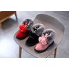 Winter Girls Boots Princess Snow Boots Leather Sport Shoes For Girl Children Warm Boots Fashion Soft Bottom Kids Sneakers