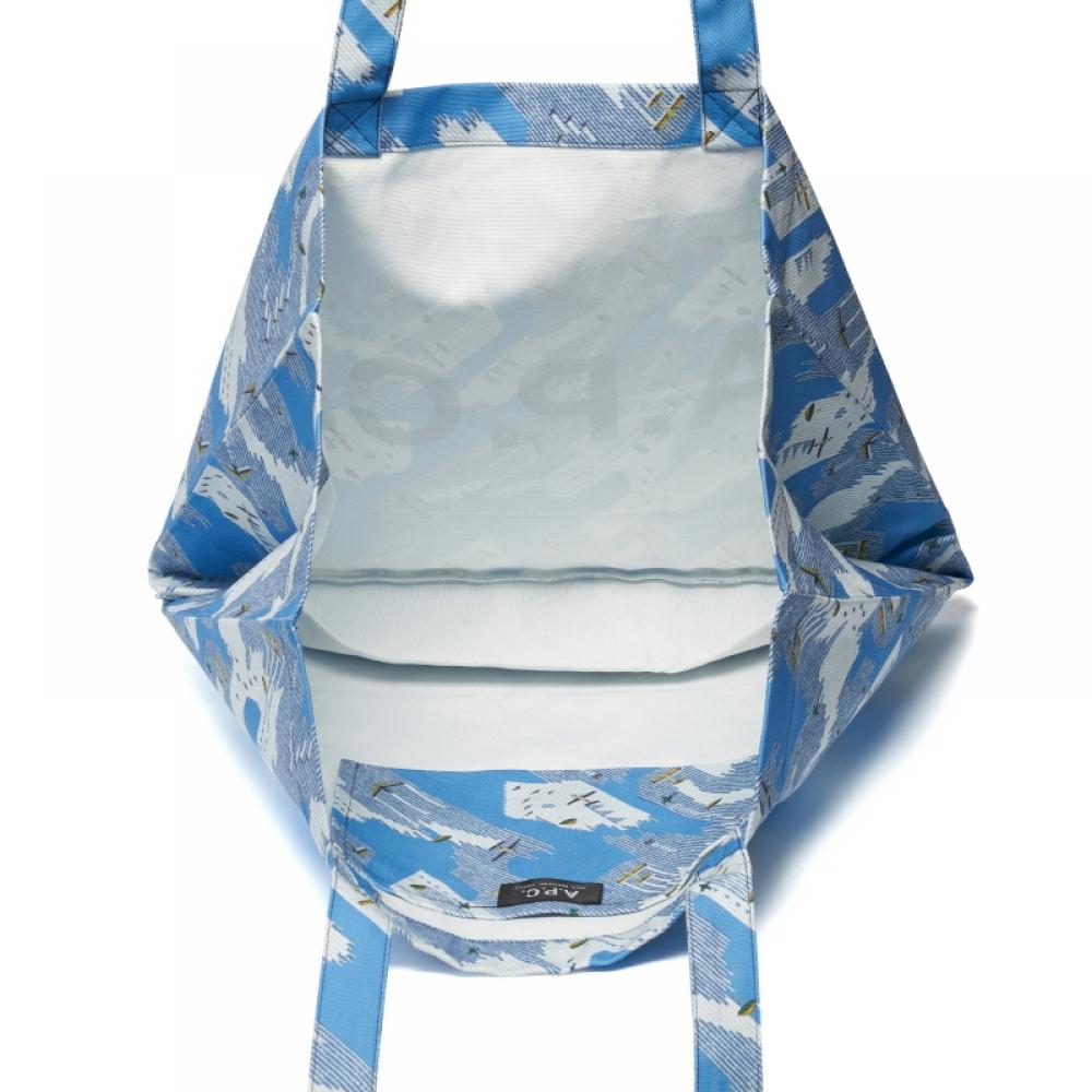 Apesse Cofby M61443 Iaa Blue Diane Diane Diane Denim Indigo Shopping Eco Bag