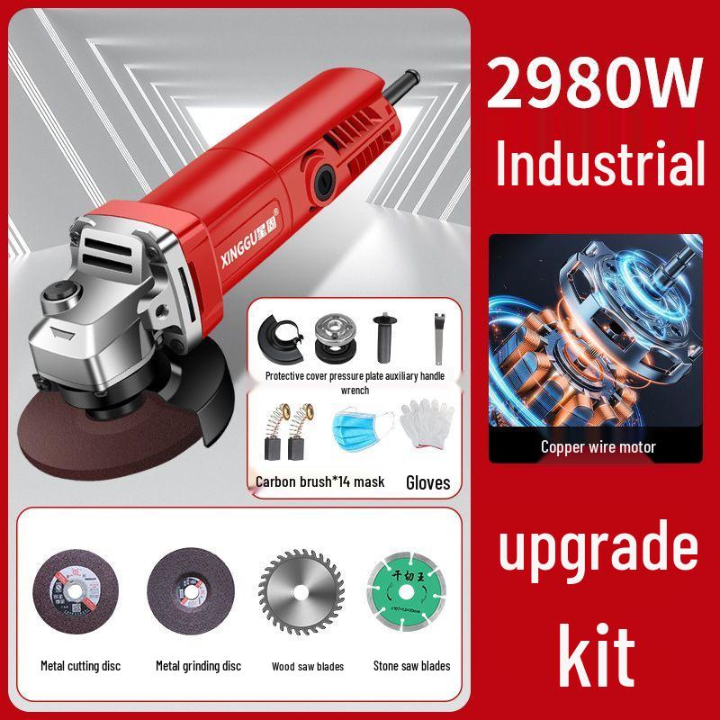 High-Power Multifunctional Angle Grinder and Polisher