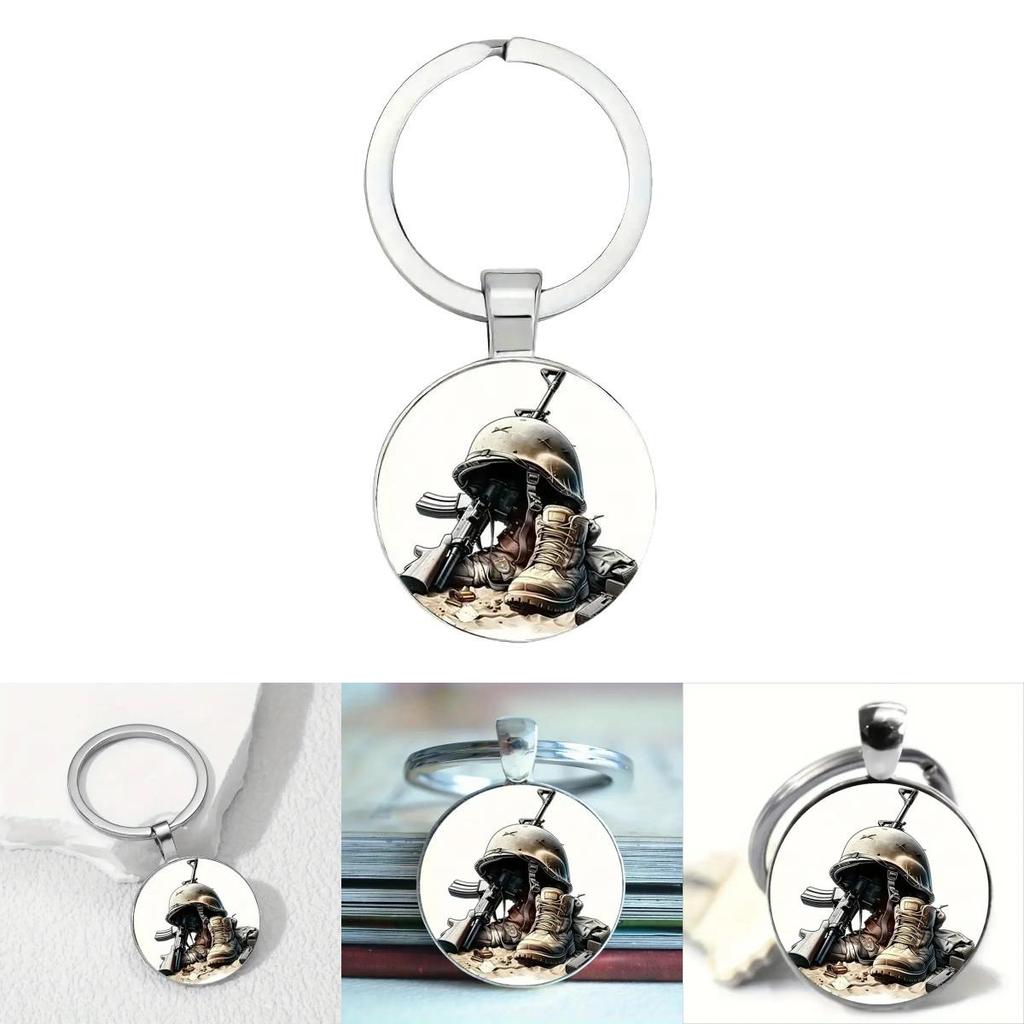 Vintage Military Style Zippo Lighter With Battle Boots Helmet And Weapon Design For Collectors Gift