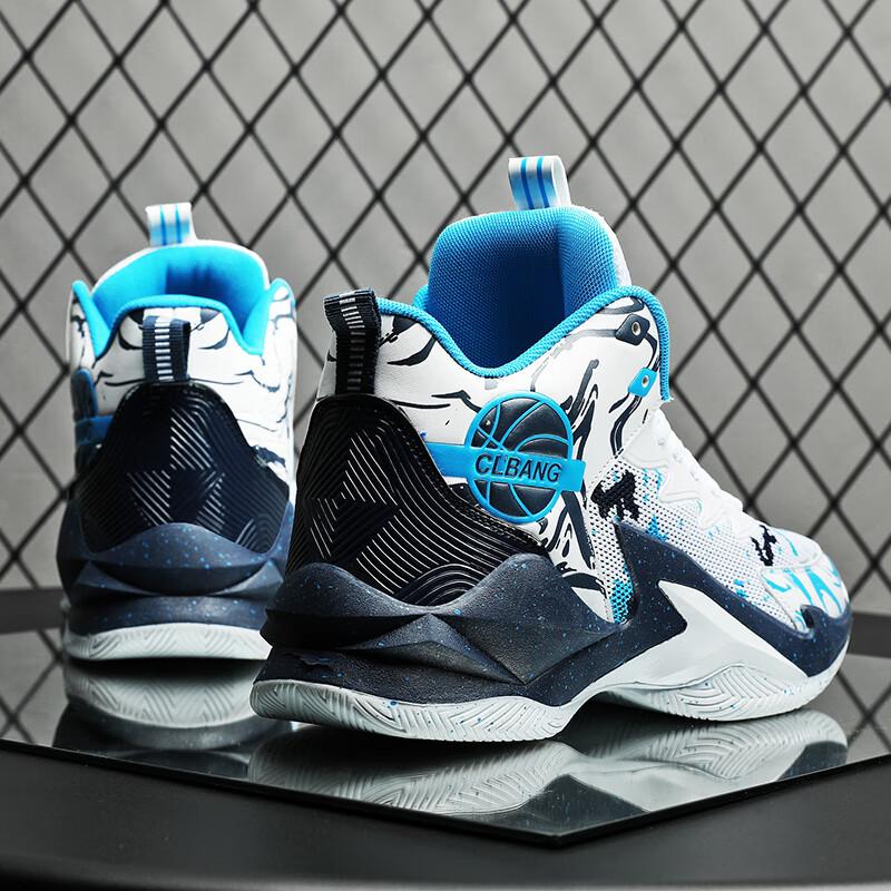 

2025 Фейбяо амортизирующие баскетбольные кроссовки мужские высокие кроссовки с технологией отскока, кроссовки для реальных боевых действий, боевые ботинки с карбоновой пластиной, спортивная обувь женская 45