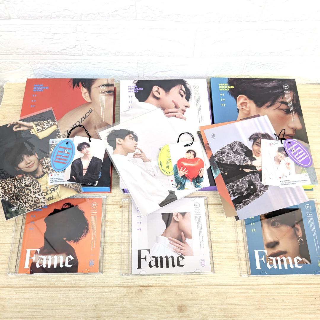 

[USED] Fama Han Seung Woo Album CD 3-piece set with card VICTON