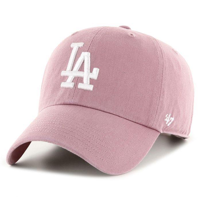 Casquette - 47 BRAND - CLEAN UP - Mauve - 100% coton - Décontractée et lavée