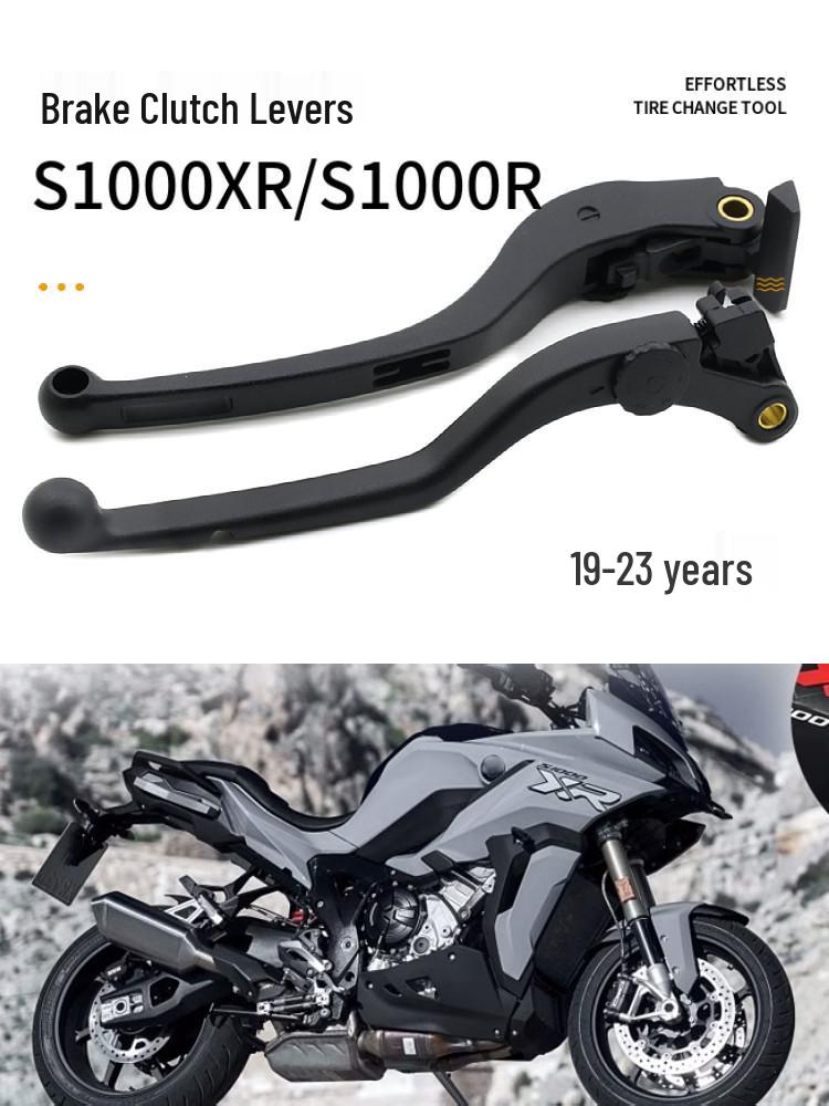 Compatible Brake Clutch Levers & Bar Ends for BMW S1000RR/M1000RR (2019-2023) Handlebars Left (Clutch)