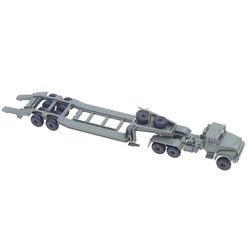 1ks 1/72 Sada návěsu, tahače, vojenského vozidla, bloku, sestavy modelu auta