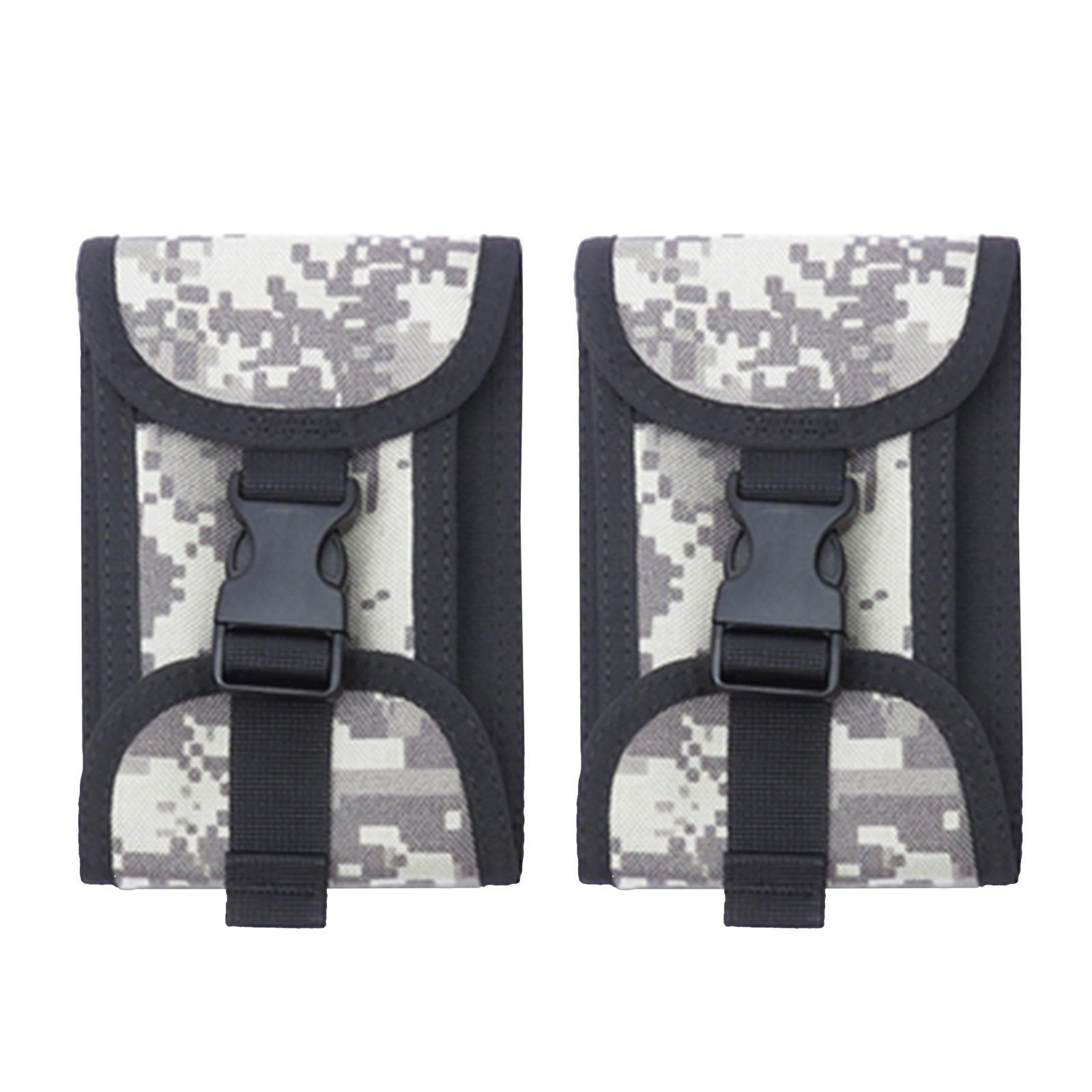

Diving Weight Pockets Harness Empty Scuba Backplate Pouch Black 1000D Nylon Diving Accessories Belt Pocket