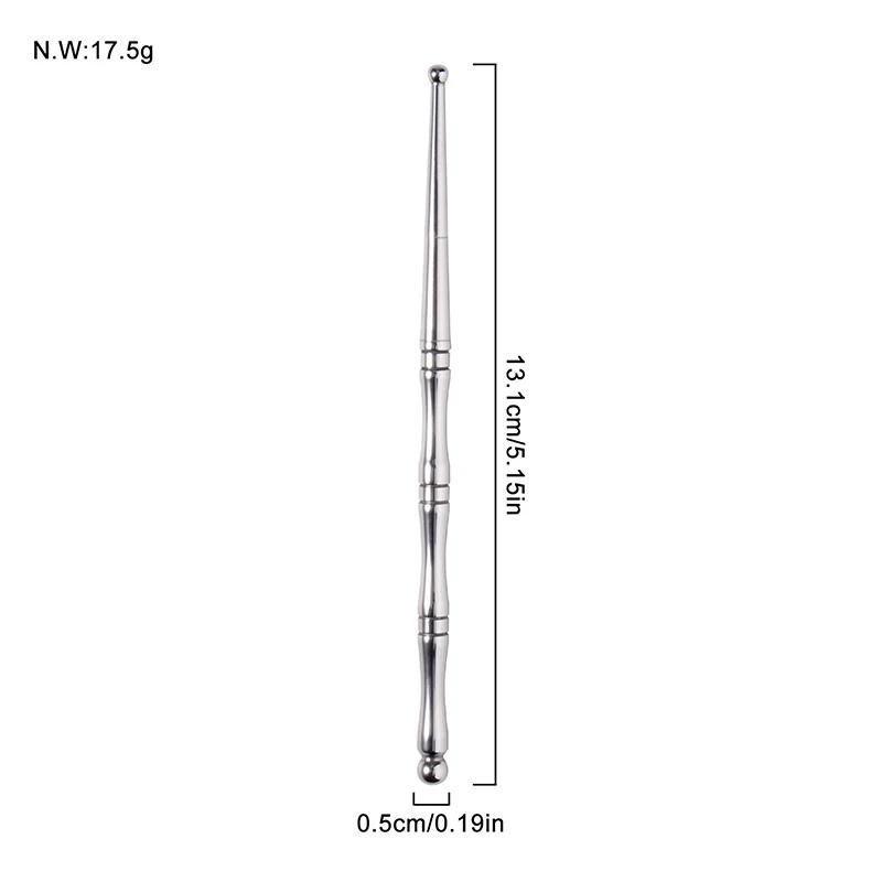 

Tool Tool 1pcs Double Head Acupuncture Pen Facial Reflexology Stainless Steel Trigger Point Massager Deep Tissue Massage