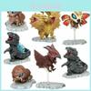 Godzilla Film König der Monster Niedliche Mini Actionfiguren Sammlerset