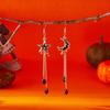 Bat Ghost Ear Studs Spider Pumpkin Dangle Earrings Fashion Halloween Earrings  Unisex