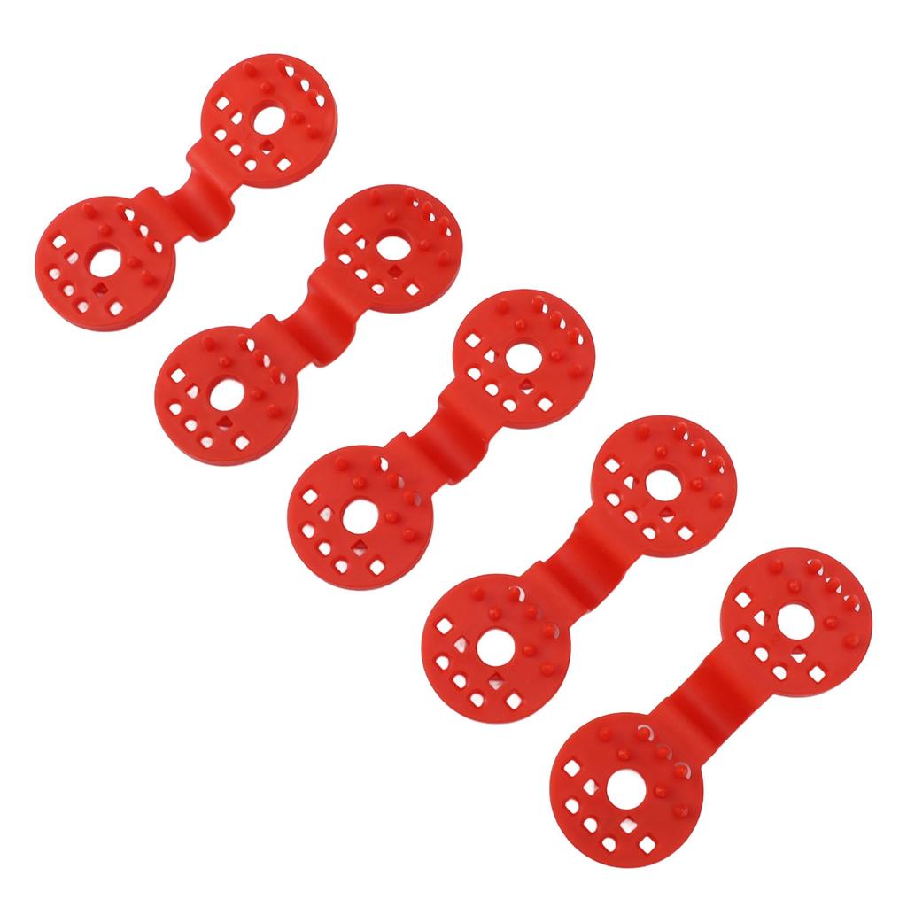 50pcs Shade Cloth Clips Round Ageing Resistant Plastic Sun Shade Net Clip for Bird Netting Gardening Shade Cloth