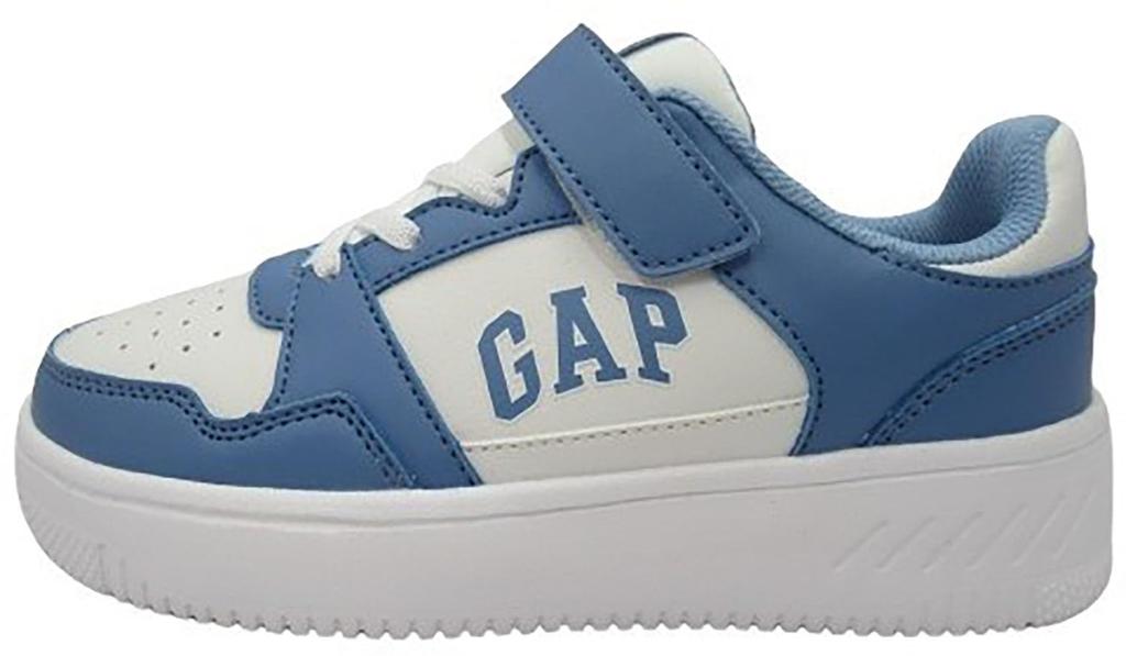 Sneakers for Thick White and Cm [Gap] Kids, Soles, Lightweight, GPK52504, Blue, 23.0
