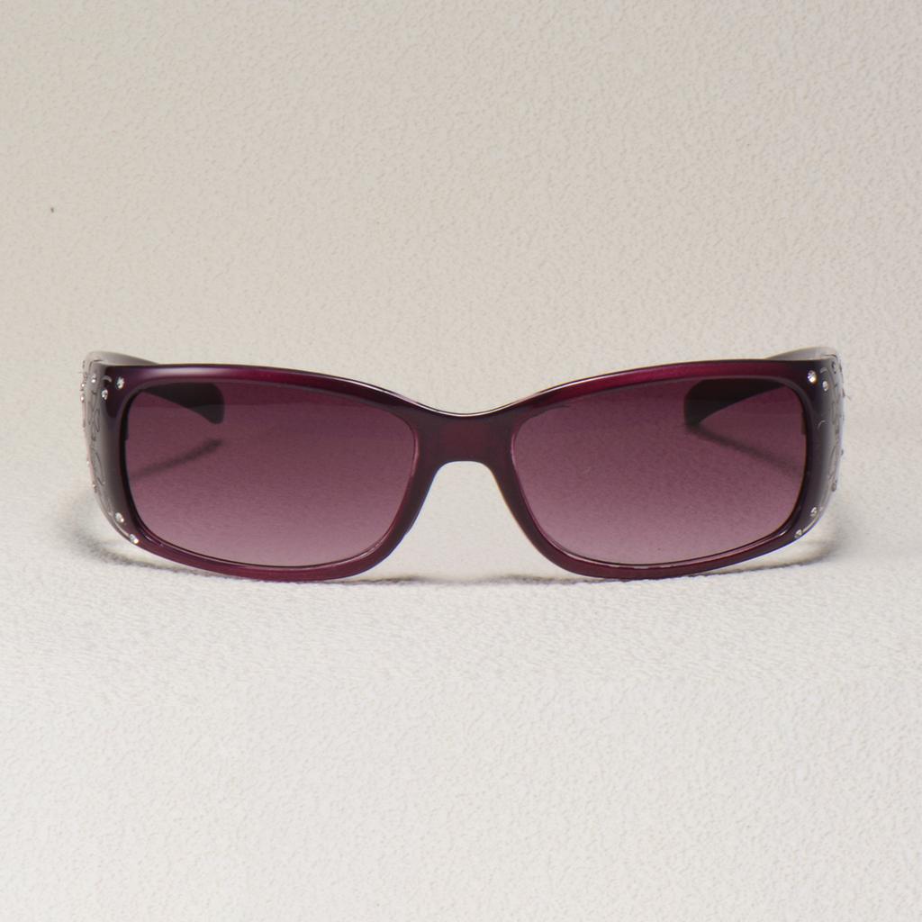 Pattern Decoration Diamond-Encrusted Square Frame Sunglasses Retro Style Daily Classic Fashion Ladies Vacation Travel Glasses