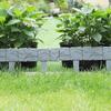 5/10pcs Garden Plastic Fence Edging