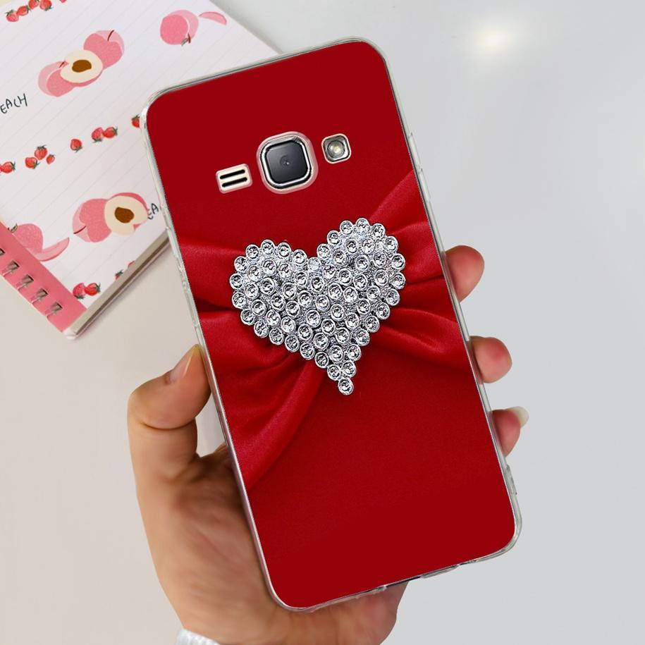 For Samsung J1 2016 Case SM-J120F Cover Fashion Marble Flower Soft Silicone Phone Cover For Samsung J1 Mini J105F J 1 2016 Funda