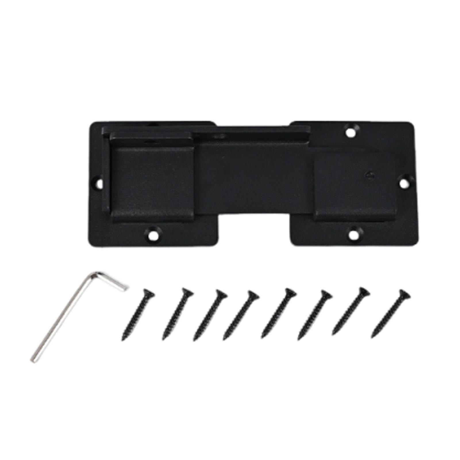 Hanging hole tumbler lock, aluminum alloy door lock hole, with accessories, strong long use, suitable sliding and 9 inch