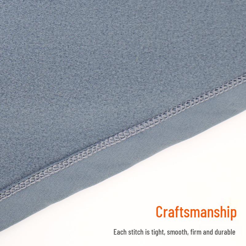 Hochwertige einfarbige Sturmhaube & Schal mit gebürsteter Innenseite für Winterwärme