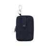 Square Earphone Bag Solid Color Mini Storage Bag Portable Canvas Coin Purse  Travel