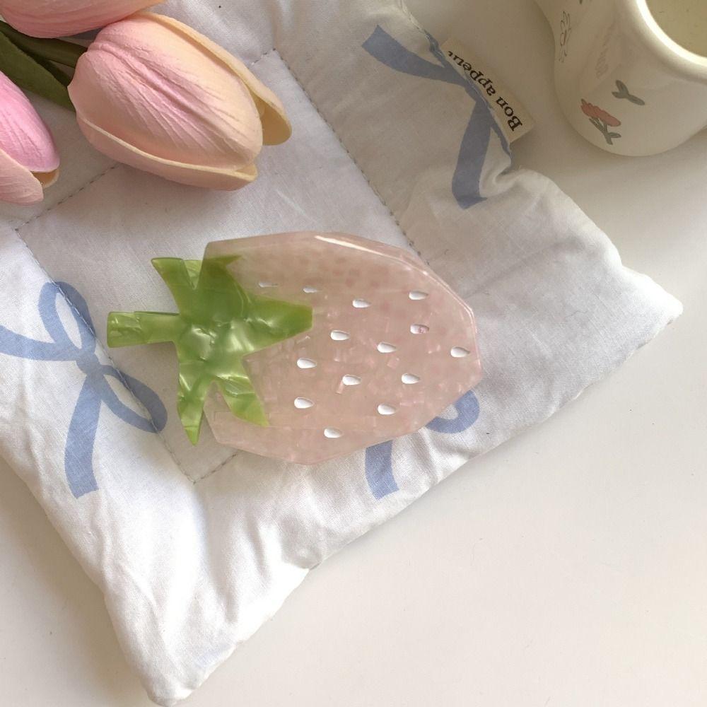 Durian Cartoon  Hair Claw Pitaya Acetic Acid Shark Clip Cute Fruit Hair Grab  Girls