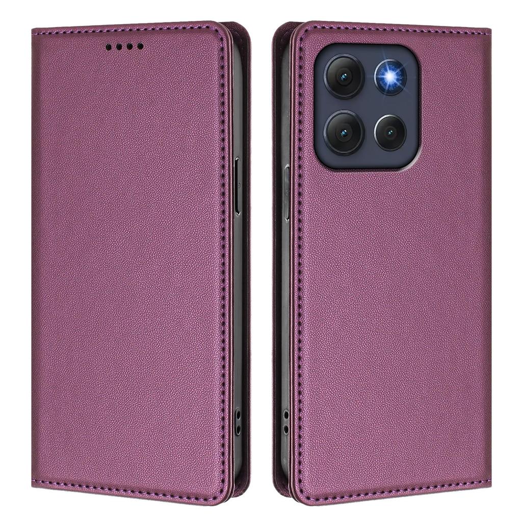 For Motorola Moto G86 5G Leather Wallet Case Magnetic Closure RFID Blocking Phone Cover