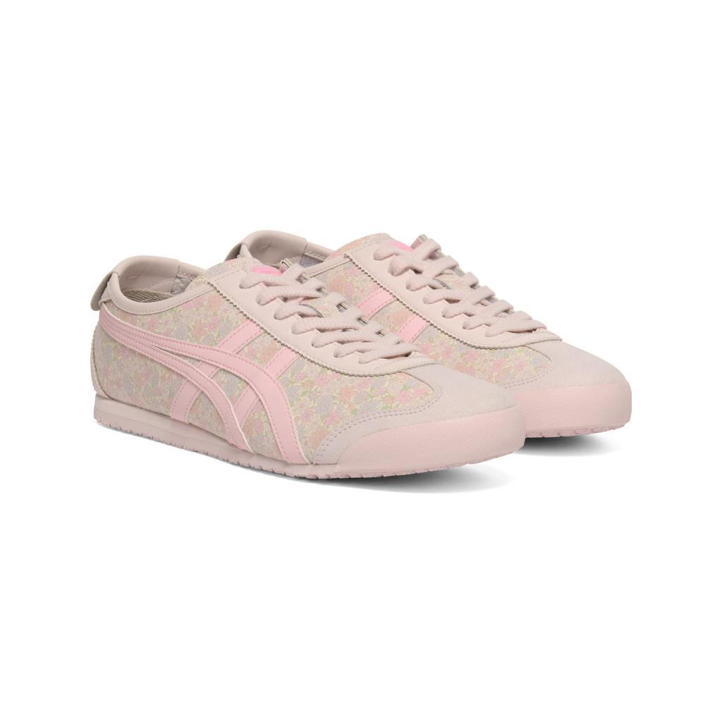 ONITSUKA TIGER Mexico 66 Piel Retro Versátil Clásico Con Cordones Estilo de Vida Zapatos Unisex Zapatilla Rosa 1183C564-700