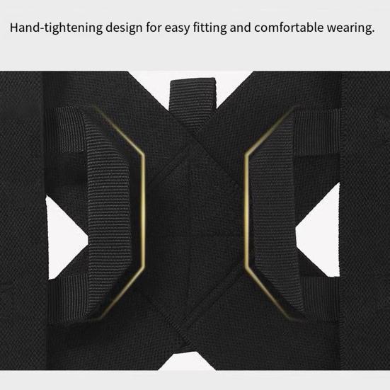 Heavy Shoulder Straps for Weight Training Adjustable Posture Support Unisex Elastic Breathable Back Brace for Workouts Daily Wear