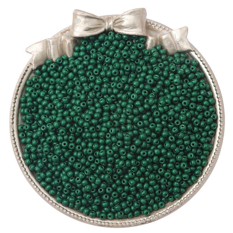 "2/3mm Solid Color Glass Rice Beads for Handmade DIY Jewelry: Bracelets & Necklaces"