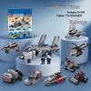 Military Mecha Aircraft Carrier & Space Rocket Building Blocks for Kids - Educational Assembly Toy