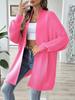 Women's Wool Sweater Fall Winter New Style Outerwear Women's Casual Fashion Loose Knit Cardigan