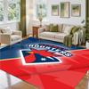 Sydney Roosters Design Crystal Velvet Rug Soft Decorative Mat for Bedroom Entrance