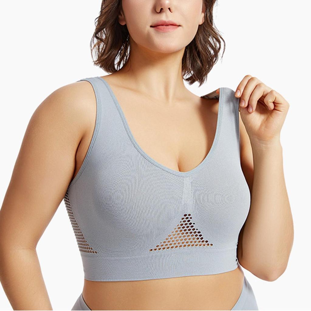 Soutien-gorge de sport à dos magnifique, résistant aux chocs, pour la course à pied, le fitness, anti-affaissement, collection supérieure, soutien doux, gilet de yoga haute résistance pour femme