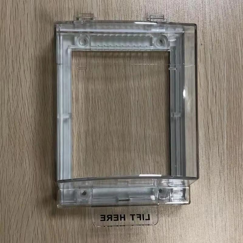 New Fire Safety Switches Guard Clear PHousing Alarm Pull Station Covers Wall Mounted Safety Enclosures Alarm Pull Station Cover